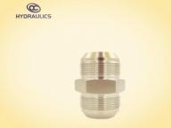 Stainless Steel Jic Male X Jic Male Hydraulic Adapter/Hydraulic Fitting/Connector