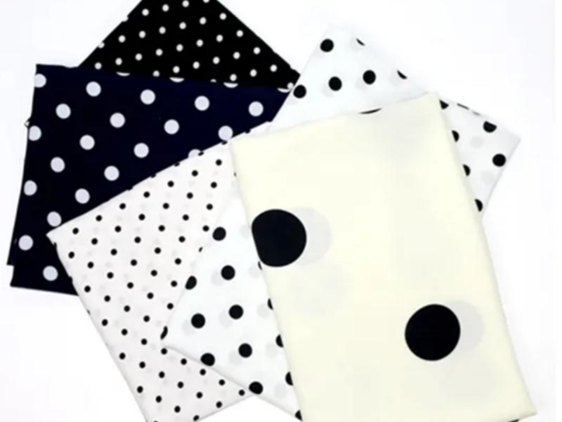 Custom Printed White Dyed Cotton Polyester Poplin Fabric To Make Garment