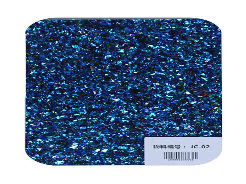 Wholesale and Custom Topped Board Plastic Acrylic Glitter Sheet
