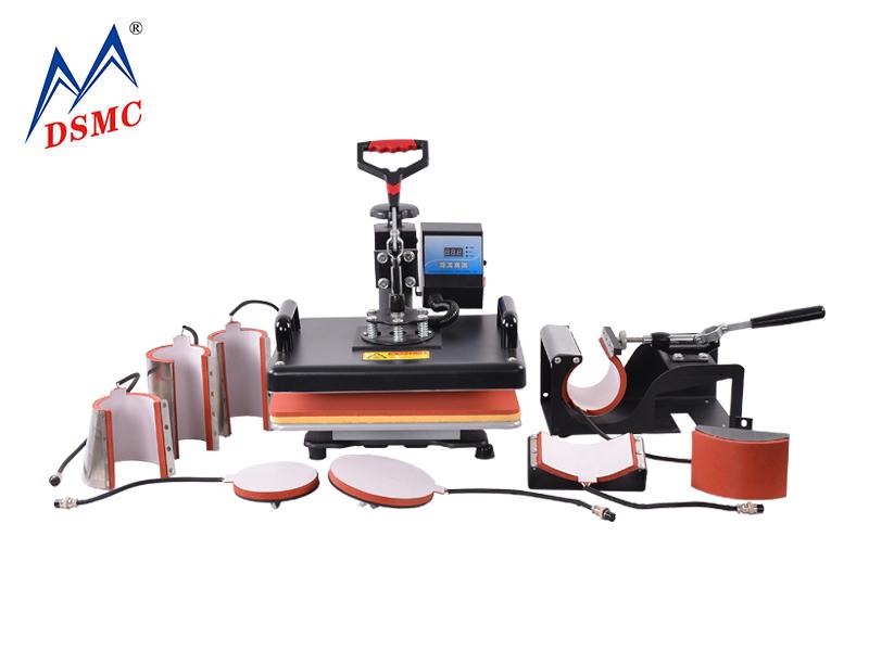 8 in 1 Sublimation Plate Cheap T Shirt Printing Machine