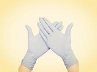 Disposible Powder Free Purple Nitrile Gloves Size L Size