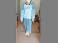Factory Supply Cheap Price Disposable Isolation Gown/Suit/Garment/Cloth