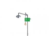 Stainless Steel Emergency Shower & Eye Wash (With the Foot Pedal, Guardrail, Tank)