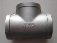 Sanitary Pipe Fitting Stainless Steel Seamless Welded Equal Reducing Tee