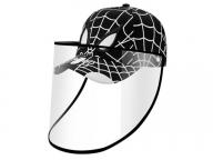 New Arrival Kids Removable Protective Baseball Hats for Children Anti Splash Protection Face Shield