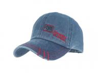 New Design Embroidery Cotton Washed Colorful Denim Distressed Baseball Cap