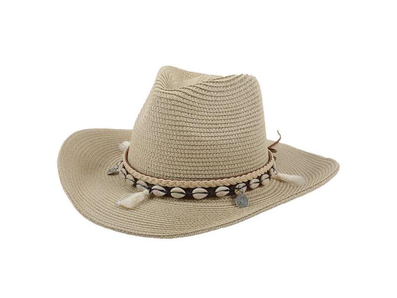 Outdoor Summer Unisex Rope Accessory Style Cowboy Straw Hat
