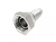 22611 Stainless Steel Bsp 60 Cone Female Hydraulic CNC Machining Parts