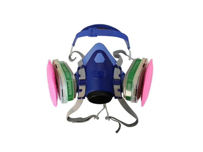 BAIANDA Combination Respirator Assembly FB64213, Small, Half Mask FEA01 with Chemical Cartridge 6415