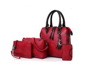 Women High Quality Handbags Sets Ladies Handbags Shoulder Bags Satchel 4pcs Purse Set