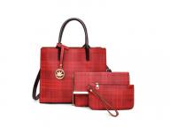 Factory New Style Fashionable Lady Three-piece Set Simple Retro Sling Shoulder Messenger Bag