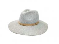 Wholesale Custom Logo Handmade Winter Wide Large Brim Pure Wool Women Fedora Hats