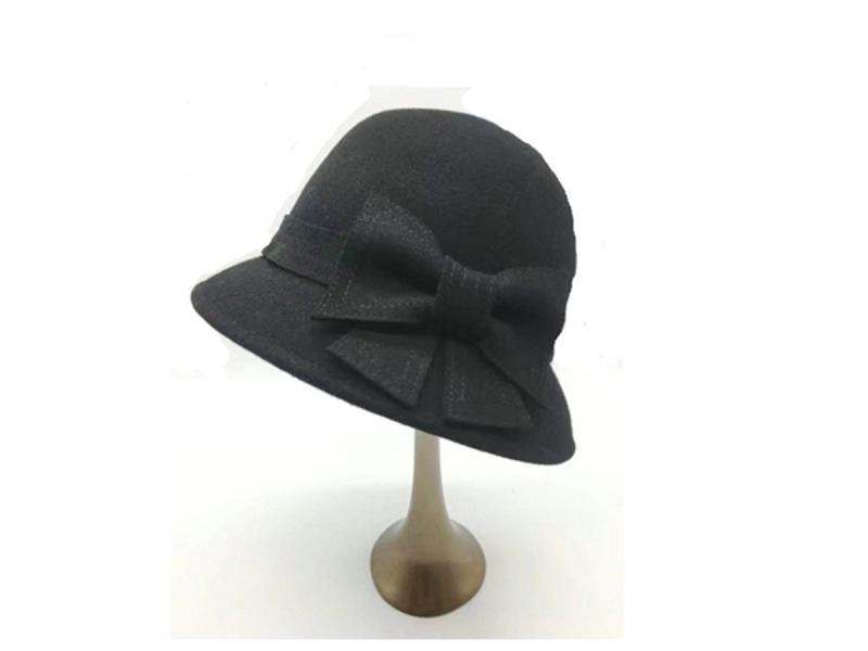 High Quality Fashion Ladies Hats 100% Wool Felt Church Hat