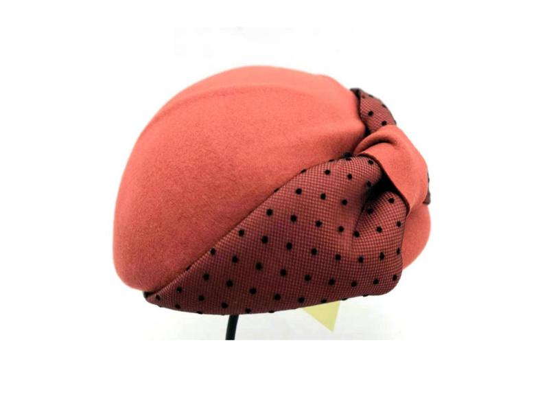 Wholesale Best Quality Ladies' 100% Wool Felt Airline Stewardess Hat Cap
