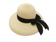 Women Broad Brim Beach Hat Bowknot Summer Sun Hat Straw Hat