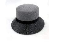 Women Fashion Felt Bucket Hat Vintage Handmade Dress Hat