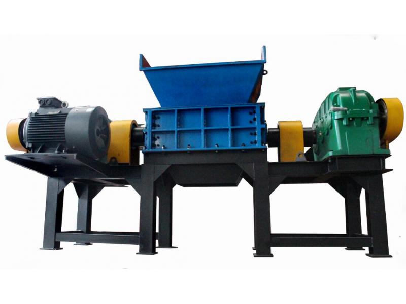 Double Shaft Shredder for Plastic Recycling PE PP PET ABS PC Nylon Lump and Block