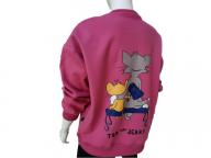Ripeng Stylish Extra-Thick Hoodie with Various Color for Women with Logo of Tom and Jerry