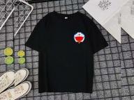 Wholesale Factory Price Custom Logo Pattern Black T-Shirt for Women