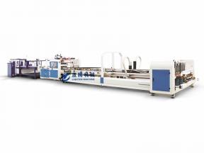 Automatic Folder Gluer with Strapping Machine
