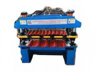 Full Automatic Double Layer Metal Roofing Sheet Corrugated and Trapezoid Roll Forming Machine