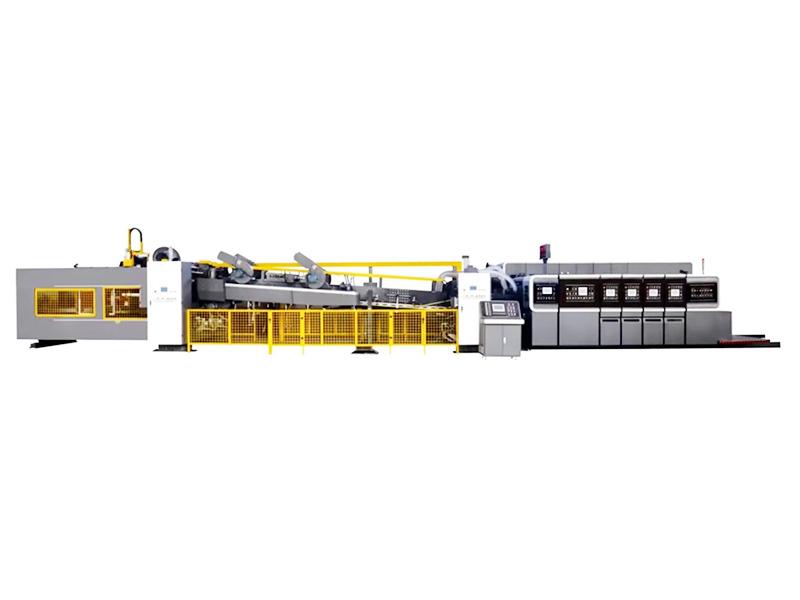 TB-920/1200/1450Vacuum Transfer Full Automatic Flex Printing Slotting Die Cutting & Folding Gluing i