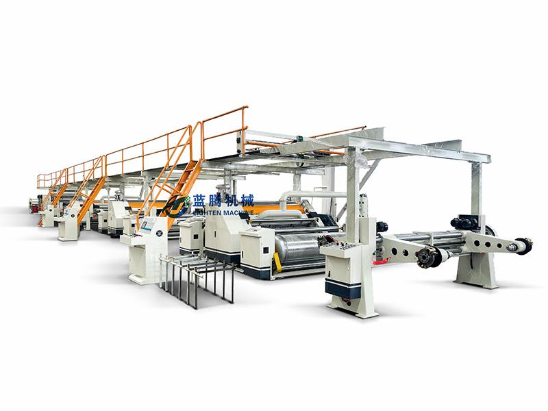 Automatic 3/5ply Corrugated Cardboard Production Line