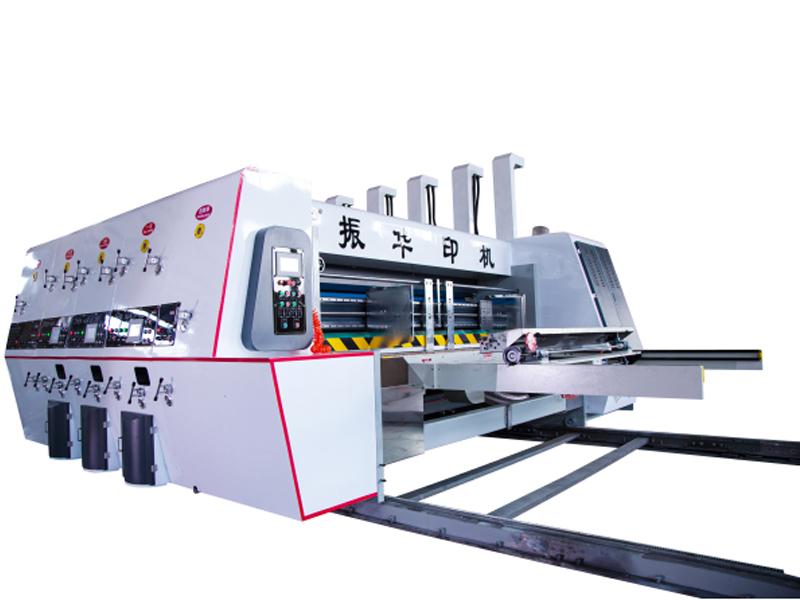 SYKM4215-2900  High Denifition High Speed 4 Color Printing Slotting Stacker Machine