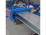 JCX New Corrugated Aluminum Iron Roofing Sheets Making Machine with New Technology  and  Cold Bendin