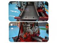 LM Fully Automatic Size Adjustment 80-300mm CZ Purlin Roll Forming Machine for Steel Structure House